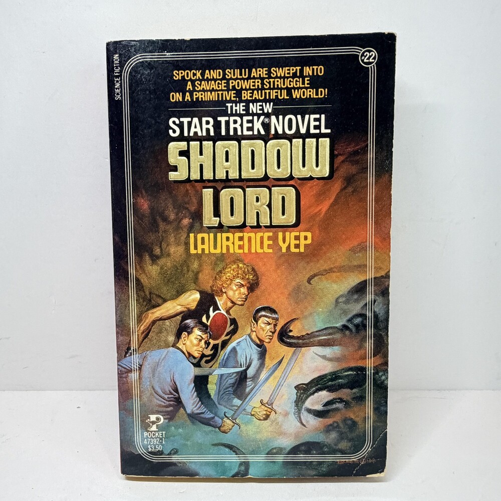 Vintage Star Trek Shadow Lord Laurence Yep 1985 Pocket Books Sci Fi Paperback